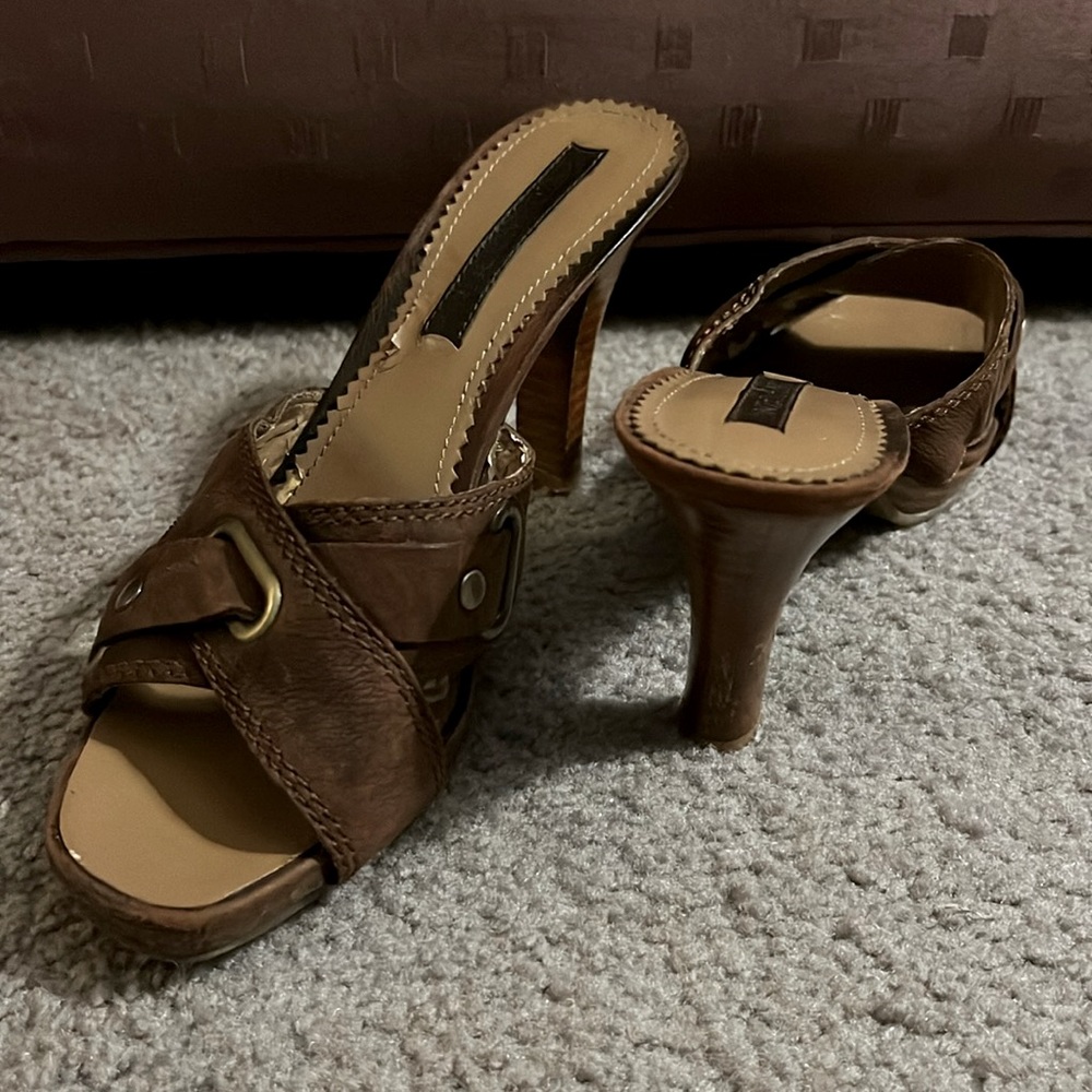 Enzo Angiolini Brown Shoes.